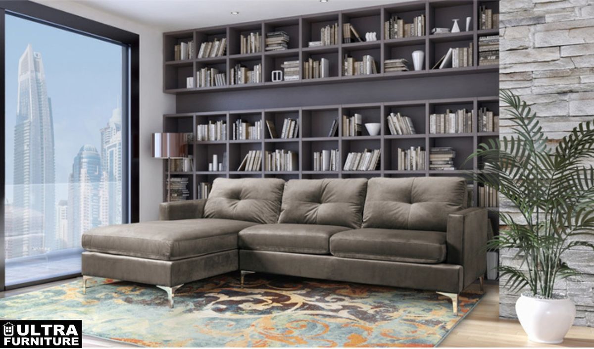 Hamilton sectional Charcoal